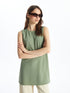 LC Waikiki Crew Neck Plain Women's Tunic